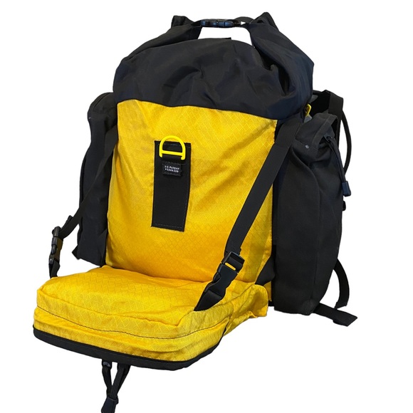 True North Gear Pack  Wildland Fire Fighter Hiking Roll Top Padded Belt USA Made - Picture 11 of 12